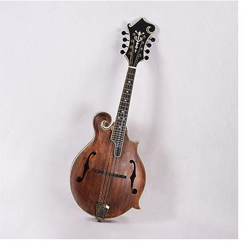 Handmade F Style 8-string Solid Spruce Top Mandolin Musical Instrument Mandolin for Adult