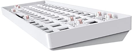 iFutniew TESTER68 Mechanisches Tastatur-Set, Hot-Swap-Kit, 2,4 G, Dual-Modus, Bluetooth, kabellose Tastatur, Weiß