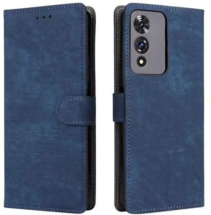 XINNI Handyhülle für Cubot A10, RFID Protect PU/TPU Klappetui Schutzhülle Flip Magnetisch Telefonhülle, Blau