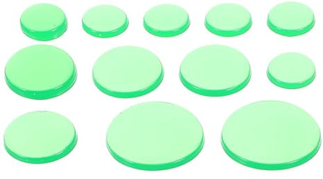 NHP 12 Stück Trommel-Dämpfer-Gele,Drum Pad,Schalldämpfer Halter,Silikon Gel Pads Schalldämpfung,Transparente Silikon-Gel-Pads zur Schalldämpfung von Trommeln,für effektive Schalldämpfung