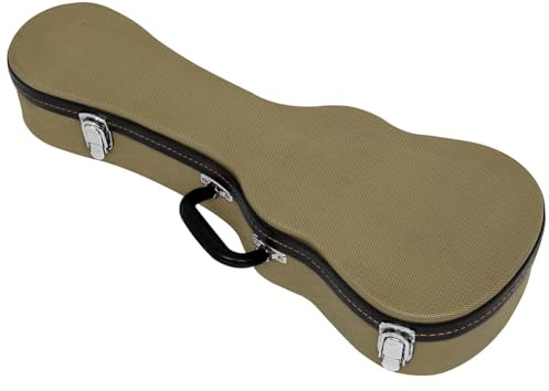 Yilingjc Custodia rigida per ukulele, custodia protettiva per ukulele, custodia protettiva per ukulele con imbottitura morbida