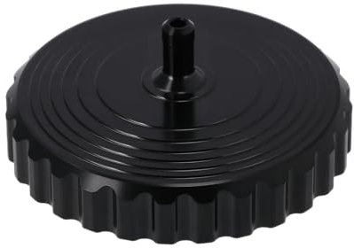CNC Tankdeckel mit Entlüftung, Sport Optik, Schwarz - für Simson S50, S51, SR50, SR80, KR51 Schwalbe, SR4 Vogelserie