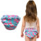 CULEO Pañales bañadores de tela 1 pañal de baño reutilizable, nuevo y bonito, con volantes, apto para bebés de 17 a 23 años (2XL)