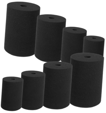 HAPINARY 24pcs Cup Turner Inserts Rotating Cylinder Sponges for Tumbler Machine Replaceable Sponge Accessories for DIY Painting Projects