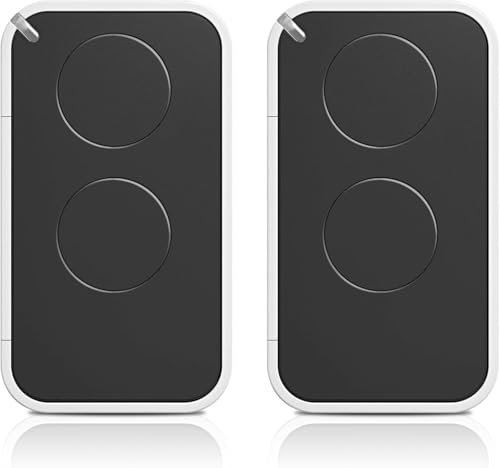 Era Inti 433,92MHz Telecomando Cancello, 2 PCS Telecomando Cancello N1ce, Compatibile con ON2E, 2 Canali