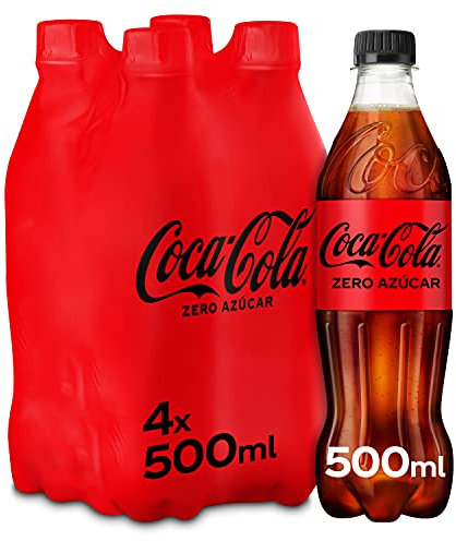 Coca-Cola Zéro Bouteille 4 x 50 cl