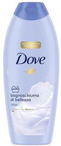 12 x Dove Duschgel Talkum Bad Dusch Schaum Schaum feuchtigkeitsspendend Angebot