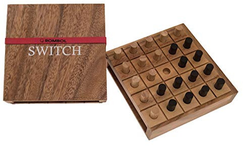 ROMBOL Switch - EIN Spiel für Zwei Taktiker, Taktik-Spiel aus Holz