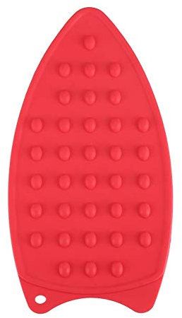 Eisen Rest Anti Rutsch hitzebeständige Silikon Bügelplatte Pad Mat Tray Dish Mat Pot Stand(Rot)