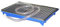 ADASP Pet potty Stainless Steel Dog Toilet Pet Potty Tray Water Pipe Straight to The Sewer Indoor/Outdoor Training for Small and Medium Dog Large Teddy Golden Retriever