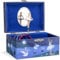 Jewelkeeper - Carillon Portagioielli per Bambina con Ballerina Rotante e Design Glitterato - Custodia in Legno per Gioielli con Melodia del Lago dei Cigni - Dimensioni 14,9 x 10,8 x 8,6 cm