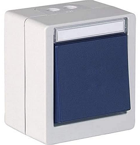 OPUS® RESIST Schalter und Taster Ausführung Kreuzschalter, Farbe hellgrau/stahlblau