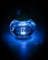 Lufterfrischer Original Poppy, LED-Beleuchtung 5 Volt USB-Stecker, 5 LEDs 7 Farben Farbwechsel, Duft Inhalt 150 ml, für LKW, PKW (Pinie)