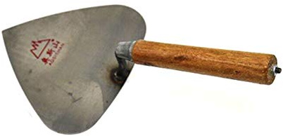 Set di 10 strumenti di misurazione per finitura in calcestruzzo, strumento manuale per intonacare giunzioni di mattoni, cazzuola multiuso a secchio, argento