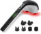 Snailax Cordless Handheld Back Massager with Heat,Deep Tissue Percussion Massager for Neck,Back Shoulder,Calf,Legs, 3 Sets of Dual Pivoting Heads, Gifts for Women,Men
