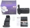 DSTE BG-E14 Vertical Battery Grip + 2pcs LP-E6 Battery Compatible with Canon EOS 70D 80D Camera