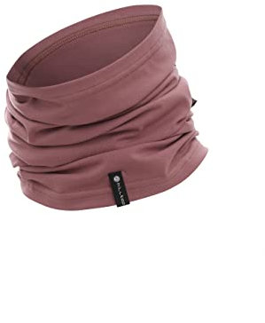 Halstuch aus Baumwolle, Multifunktionstuch, Schlauchtuch, Bandana, Geschenk für Frauen und Männer, Farbe/Design:Stone Red