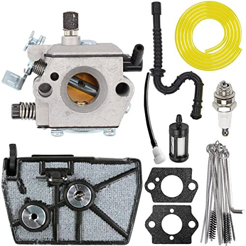 ZAMDOE Carburatore Carb per Stihl 028 028AV 028 Super 028WB Motosega, sostituisce Walbro WT-16B per Tillotson HU-40D, con Filtro Aria Candela Tubo del Carburante
