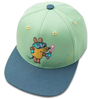 koaa Die Maus Chemiker Snapback - Basecap Kinder, Coole Cap für Jungen & Mädchen, Snapback Cap, Schildkappe, Cappy, Cappies Kids, Snapback Junge, Coole Kappe Kleinkinder