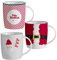 TIENDA EURASIA - Pack de 3 Tazas para Navidad, Juego de 3 Tazas Originales para Regalar, Tazas Navideñas de 350 ml, Pack de 3 Tazas Desayunos con Diseños Diferente cada Taza
