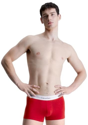 Calvin Klein Confezione da 3 boxer Trunk 3 pezzi, fucsia Ref: 000NB2380A-DYV, Fucsia, L