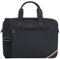 Tommy Hilfiger Herren TH Central Slim Computer Bag AM0AM11579 Laptoptasche, Schwarz (Black)