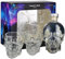 CRYSTAL HEAD VODKA 70 CL PACK MIT ZWEI GROSSEN GLÄSERN
