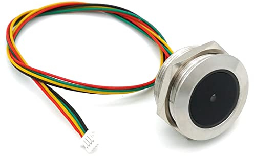 Qwertfeet GM60 UART Edelstahl Kontrollierte Ringanzeige 1D/QR/2D Barcode Scanner QR Code Barcode Scanner