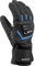 LEKI Kinder Griffin 3D Handschuhe, Black-Cyan, EU 5