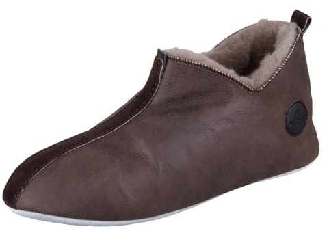 Shepherd Henrik Slipper 6201253 stone oiled stone oiled doubleface doubleface Braun (stone oiled), 43