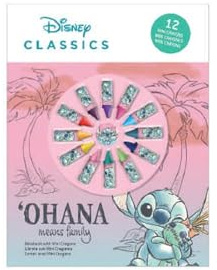 Disney Notizbuch mit 12 Stiften, Stitch