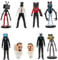 Niksultant 9 Pcs Assorted Collectible Toy Figures Set, for Boys Girls Kids, Gift for Gaming Fans