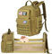 MABOZOO Wickeltasche Rucksack für Papa mit Wickelstation, Braun, 17x15x9 in
