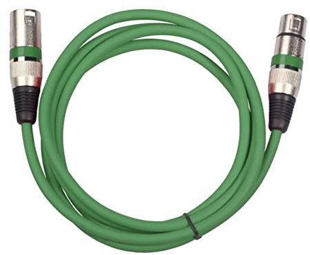 Hoement 6piezas Cable Xlr Macho Hembra Colores Equilibrado Para Micrófono y Audio Alambre De Cobre De Oxígeno Con Blindaje De Aluminio Para Mezcladores y Altavoces
