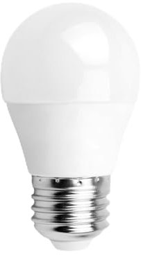 VoltShine Bombilla LED G45 E27 3W de bajo consumo, luz cálida, duración prolongada, ideal para decoración y ambientes acogedores.