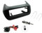 MOTORGUARD Single DIN Car Radio Frame Installation Kit, 1 DIN Front Panel Frame, ISO Connector Cable, Antenna Adapter, Release keys, compatible with Citroen Nemo, Fiat Fiorino Qubo, Peugeot Bipper