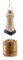 Baumschmuck goldene Champagner Flasche - Gold Champagne Sekt Baumkugel, Weihnachtsdeko, Christbaumkugel