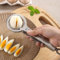 Egg Divider, Stainless Steel Egg Cutter, Handheld Egg Cracker Tool, Eggs Separator Cracker For Raw Or Soft Hard Boiled Egg Kitchen Gadgets