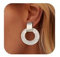 LILIE&WHITE Klipp-Ohrringe Elegante Silberne Klipp-Ohrringe für Damen – Allergikerfreundlich, Rost- und Farbbeständig – Modernes Design für Jeden Anlass