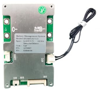 6S Lifepo4 Battery Smart BMS with 21.9V with 30A Constant current