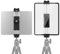 NEEWER Porta Tablet in Metallo per Adattatore Treppiede per iPad con Cold Shoe, Base Arca, Interfaccia NATO, Vite 1/4 per iPad Mini Air Pro Surface Pro (7,9 a 12,9), Clamp Tablet Universale, PA100