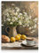 Dazzlewall Vintage Blumen-Wandkunstposter, Zitronen-Küchenbilder Wanddekoration Gänseblümchen-Stillleben-Druck für Schlafzimmer Wohnzimmer 12x16 Zoll ungerahmt