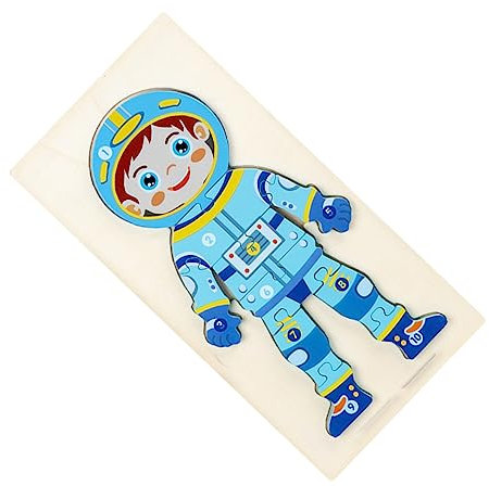 JUMPLAWN Puzzle des Menschlichen Körpers Holz Spielzeug Jährige Junge Mädchen Zappelspielzeug Lernspielzeug Für Junge Mädchen