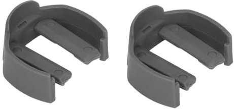 2 Pcs Pressure Washer Car Washer C Clip Quick Connector Buckle Car Washer C Clip Replacement Part for Karcher K2 K3 K7 (Black)