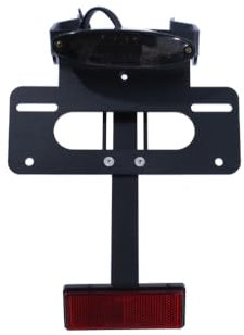 avdb-Moto Kennzeichenhalter AVDB kompatibel mit Husqvarna 701 Supermoto 2016-2024, 701 Enduro 2016-2024 MIT Rückstrahler (Getönt)