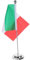 VILLCASE Bandiera di bandiera italiana tema festa decorazioni italiane bandiera italiana decorazione con bandiera da tavolo decorazioni per cene italiane ferro da stiro