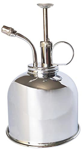 regadera Bonsai Brass Silver Spray Lianshi Puede Plantar Spay Bottle Spray Flor Interno 300 ml