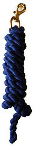 Rhinegold 0 Führstrick aus Baumwolle, Navy, Einheitsgröße