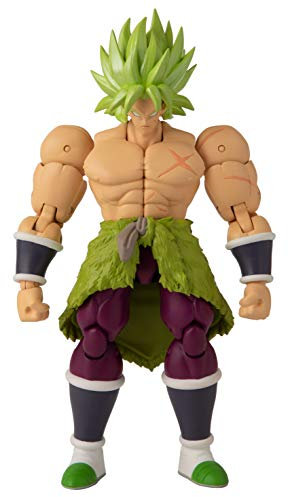 BANDAI Dragon Stars Figures Super Saiyan Broly DBS Version| Dragon Ball Super SS Broly Action Figure | 17cm Articulated Dragon Ball Figure Dragon Stars Anime Figures Broly Toy