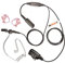 Sepura Radio Covert Acoustic Earpiece Headset with Earmoulds for Sepura STP8000, STP9000 Radios …